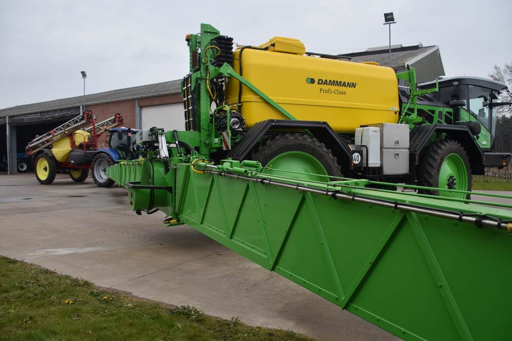 Le système MagrowTec installé sur le pulvérisateur Kverneland a ouvert la voie à deux autres systèmes montés sur les automoteurs Damman.