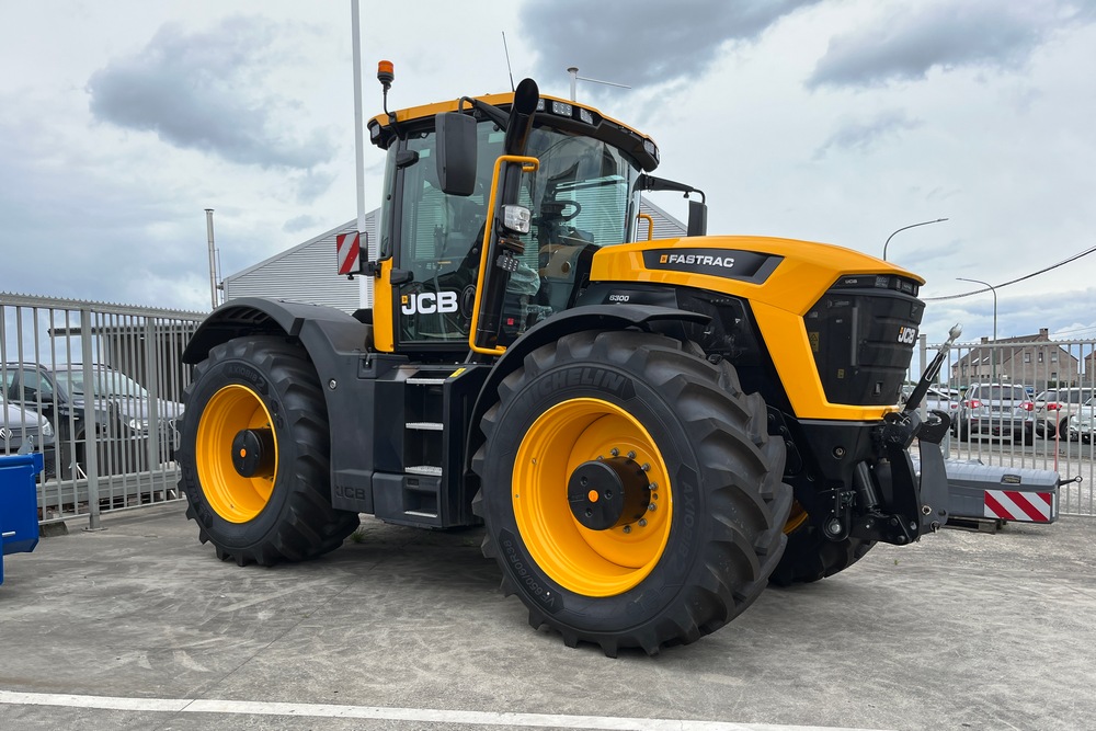 Le JCB Fastrac 6300 de Keymolen Agri sera prochainement disponible en démonstration.