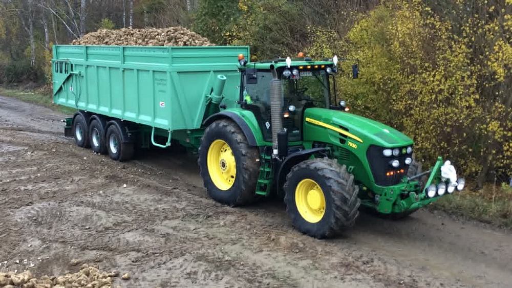 Des pneus de camions équipaient la benne jusqu’à l’année dernière.