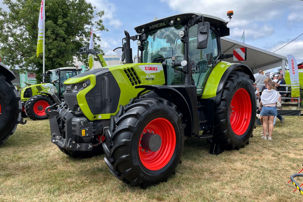 Le Claas Arion 6.190 Cmatic était présent à la Foire de Libramont 2026.