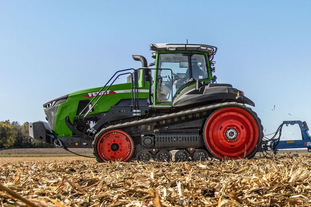 Le nouveau Fendt 1167 Vario MT reste le tracteur à chenilles le plus puissant du marché à être équipé d’une transmission à variation continue.