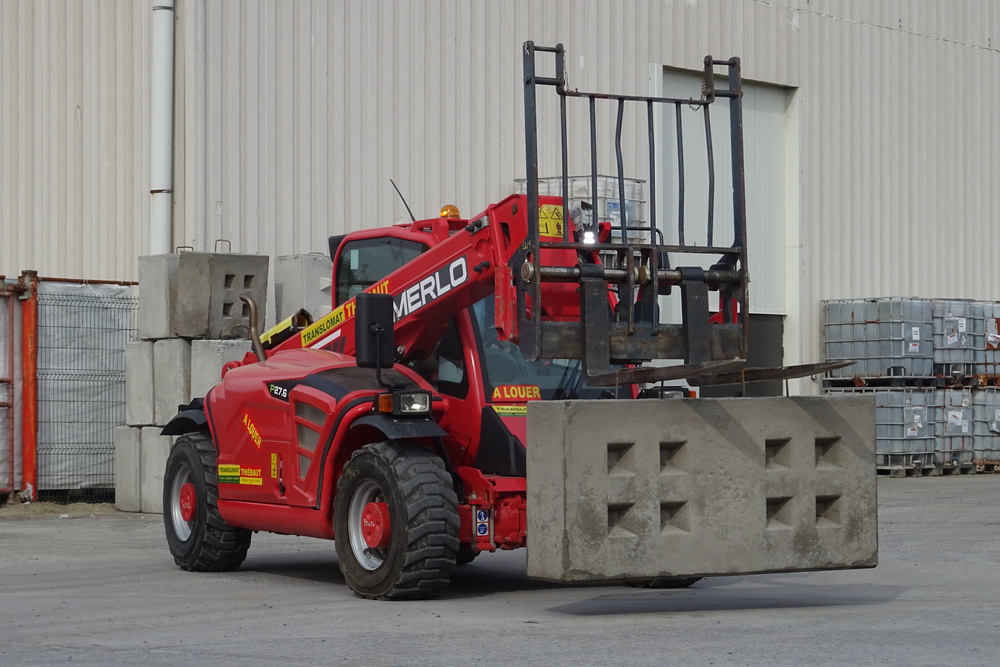 Translomat - Thiébaut commercialise des blocs modulaires de béton, fréquemment utilisés en agriculture.